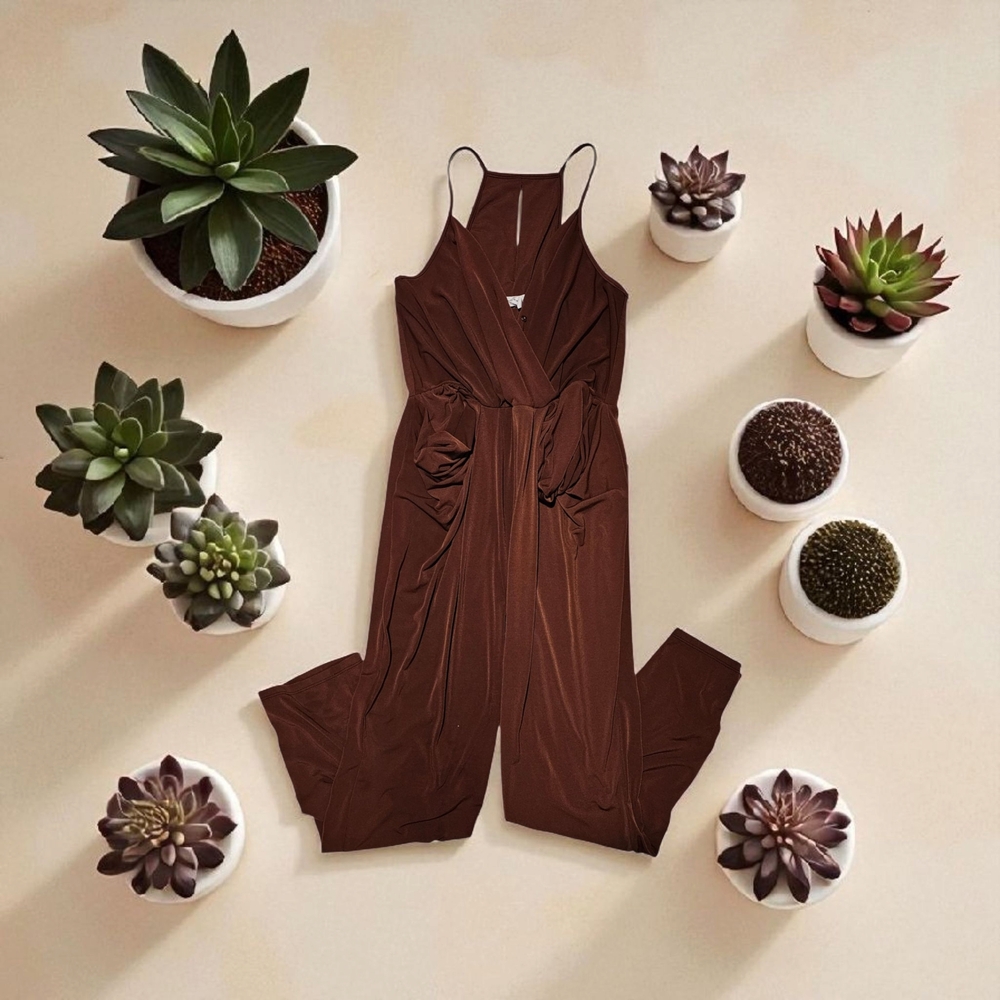 Elegant Mauve Jumpsuit
